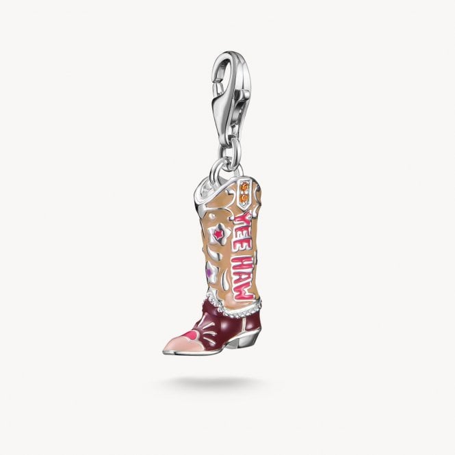 Thomas Sabo Silver Cowboy Boot Charm Pendant 2219-691-7