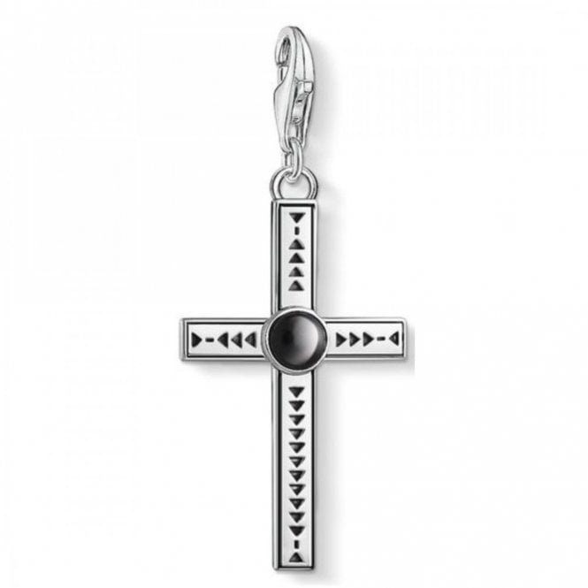 Thomas Sabo Silver Ethnic Cross Charm