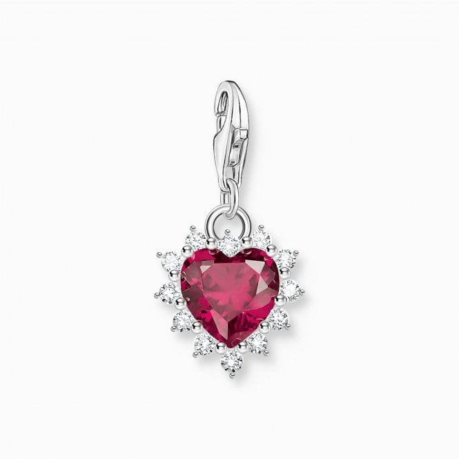 Thomas Sabo Silver Heart Charm Pendant 2204-013-10