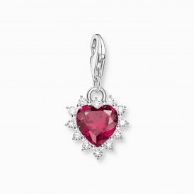 Silver Heart Charm Pendant 2204-013-10