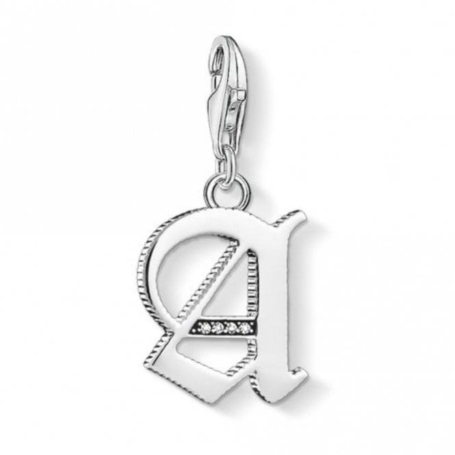 Thomas Sabo Silver Letter A Charm