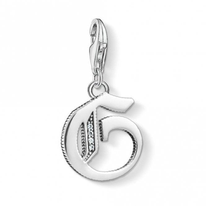 Thomas Sabo Silver Letter G Charm