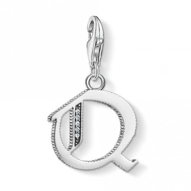 Thomas Sabo Silver Letter Q Charm
