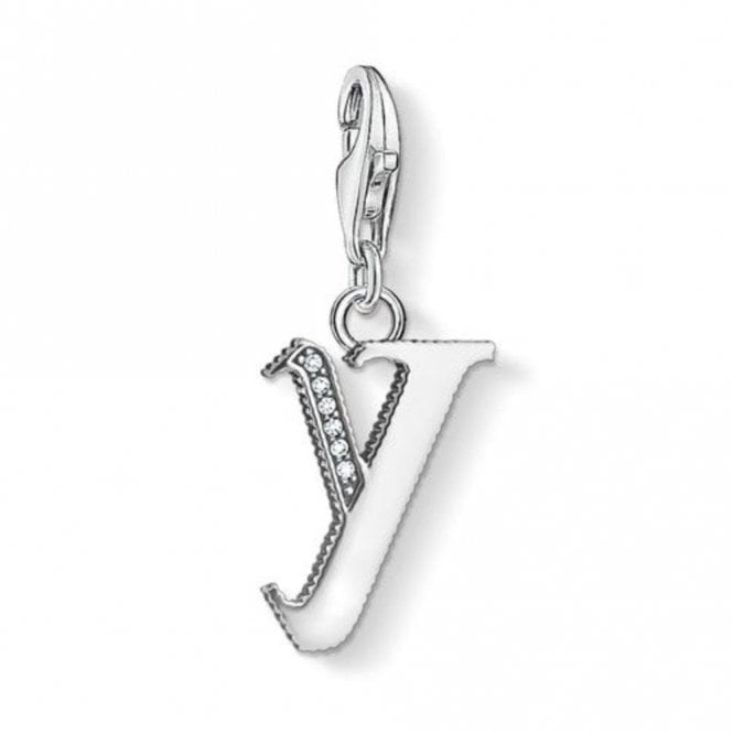 Thomas Sabo Silver Letter Y Charm