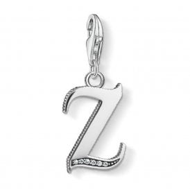 Silver Letter Z Charm