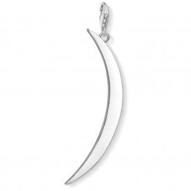 Silver Moon Charm