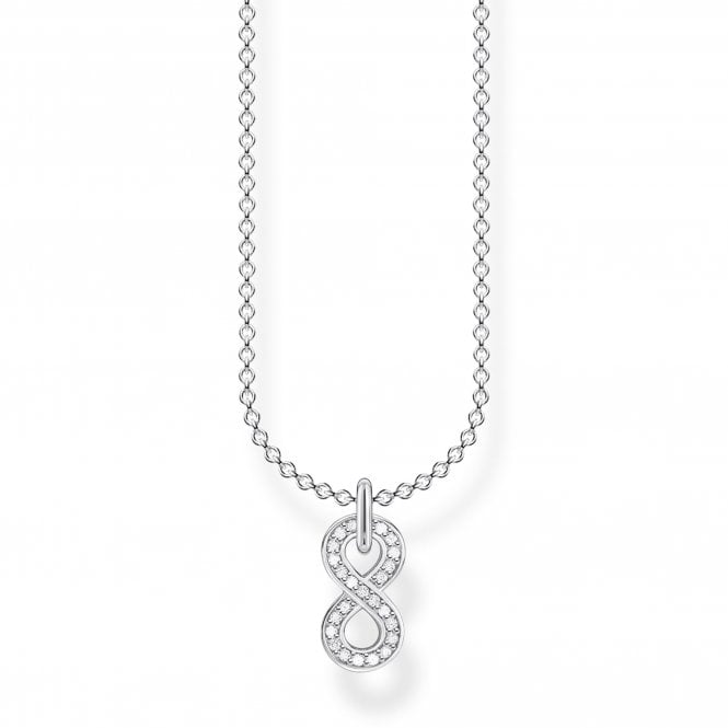 Thomas Sabo Silver Necklace With Infinity Pendant KE2067-051-14