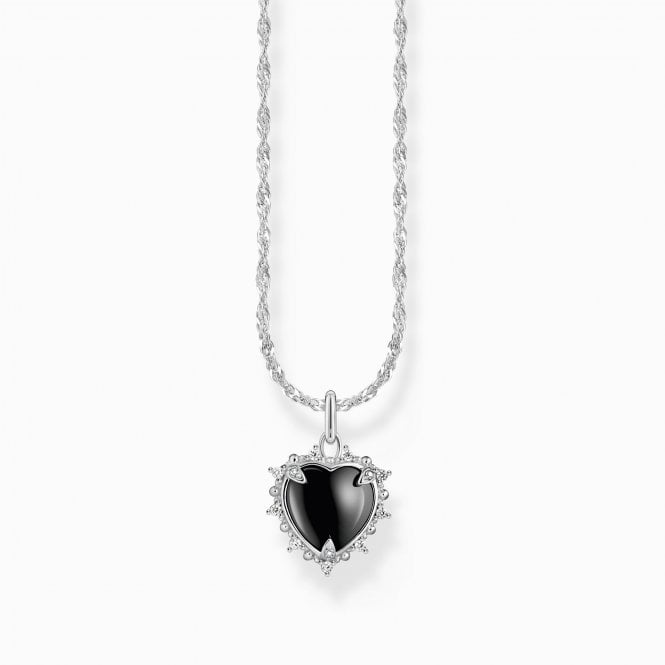 Thomas Sabo Silver Necklace with Pendant Heart Romance KE2297-643-11-L45