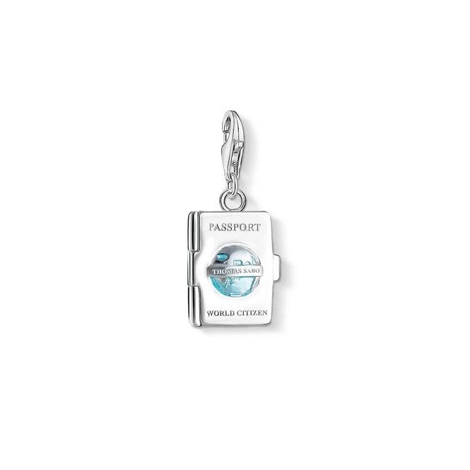 Thomas Sabo Silver Passport Charm 1233-007-17
