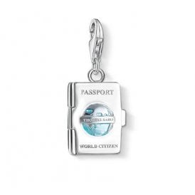 Silver Passport Charm 1233-007-17