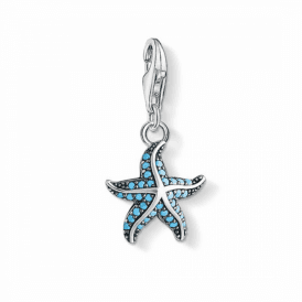 Silver Starfish Charm