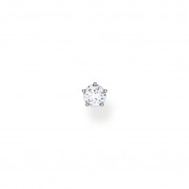 Silver Tone Single Stud H2148-051-14 