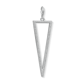 Silver Triangle Charm