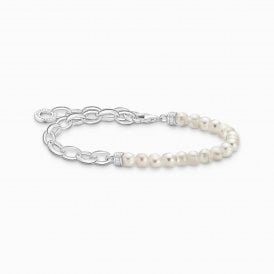 SILVER & WHITE PEARL (A2098-082-14-L17)
