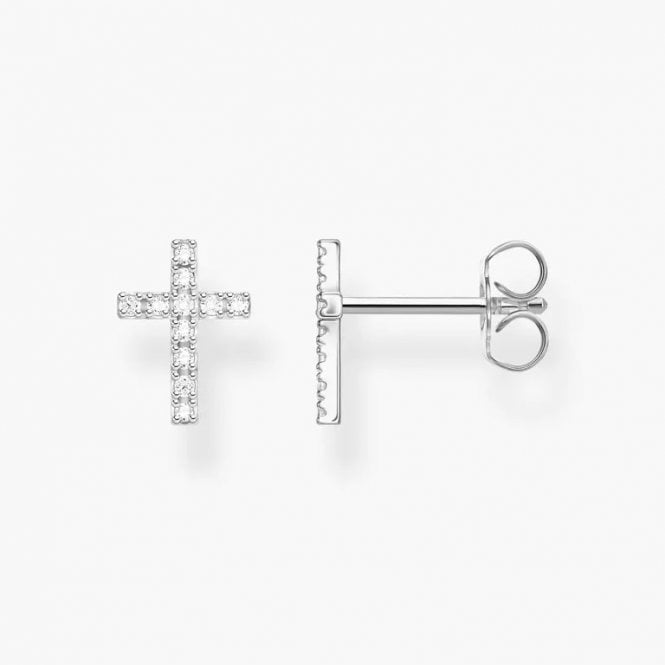 Thomas Sabo Single Ear Stud Cross H2131-051-14