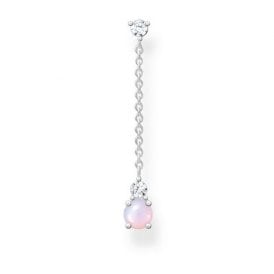 Single Pink Opal Drop Earring H2180-166-7 