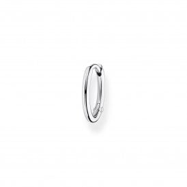 Single Silver Hoop CR661-001-21 