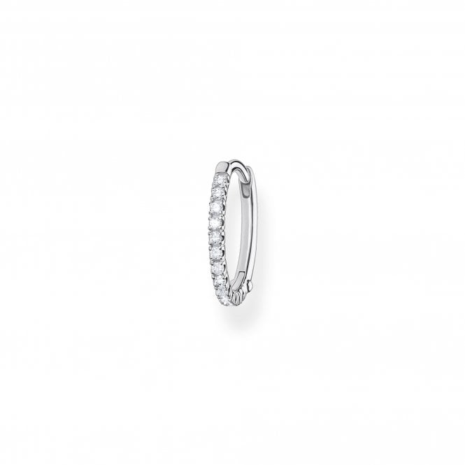 Thomas Sabo Single Silver Hoop Zirconia CR657-051-14 