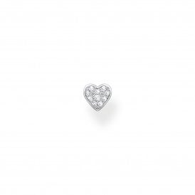 Single Stud Heart H2145-051-14 