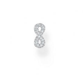 Single Stud Infinity Silver H2216-051-14 