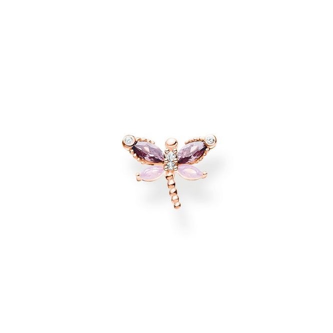 Thomas Sabo Sinlge Dragonfly Stud Earrings H2188 
