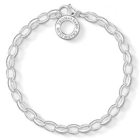 Sterling Silver Charm Bracelet Small X0031-001-12-S
