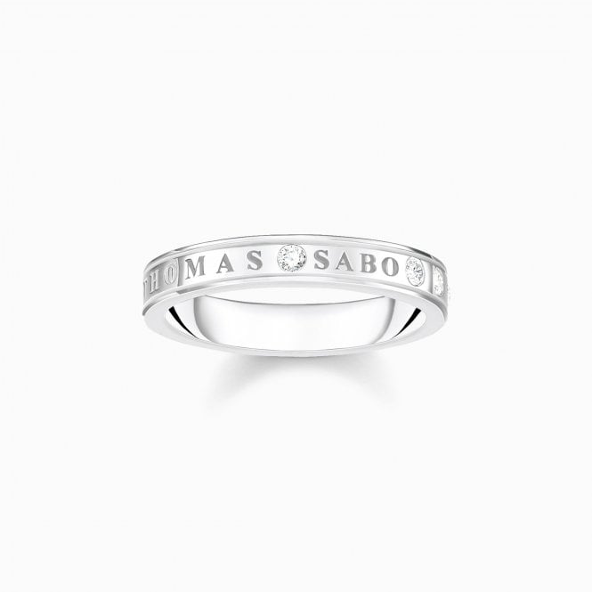 Thomas Sabo T/S LOGO RING & WCZ (TR2253-051-14-58)
