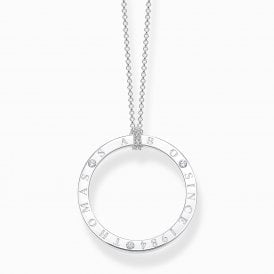 T/S LOGO & WCZ NECKLACE KE1877-051-14-L90