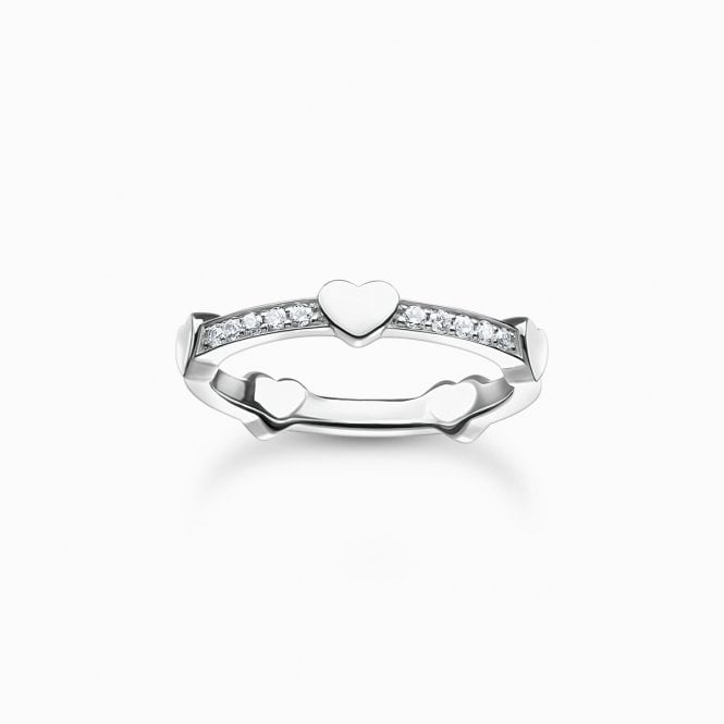 Thomas Sabo T/S Pavé HEARTS & WCZ (TR2391-051-14-56)