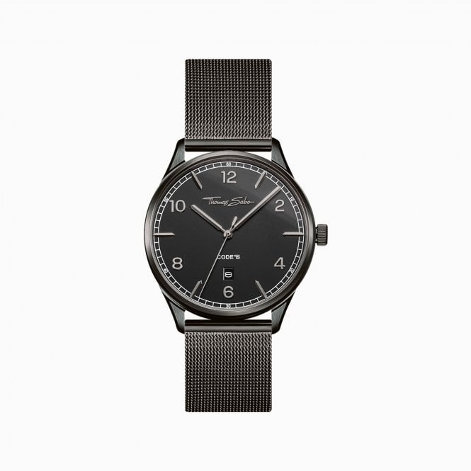 Thomas Sabo T/S WA0342 ALL BLK/MESH 40M WA3042-202-203-40MM