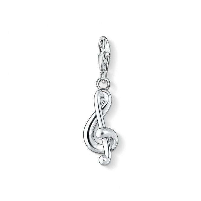 Thomas Sabo Treble Clef Silver Charm 0845-001-12