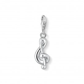Treble Clef Silver Charm 0845-001-12
