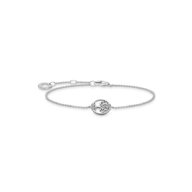 Thomas Sabo Tree Of Life Bracelet Silver A2041-051-14-L19 