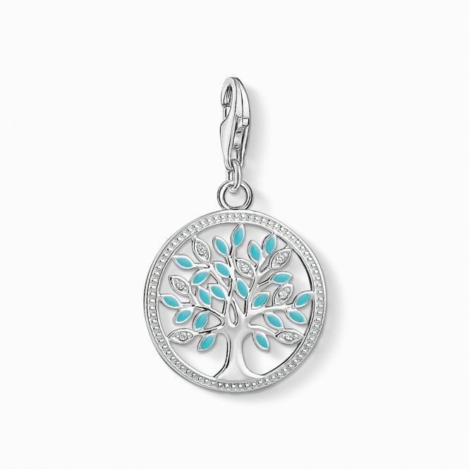 Thomas Sabo TREE OF LIFE TURQ/CZ (1469-041-14) 