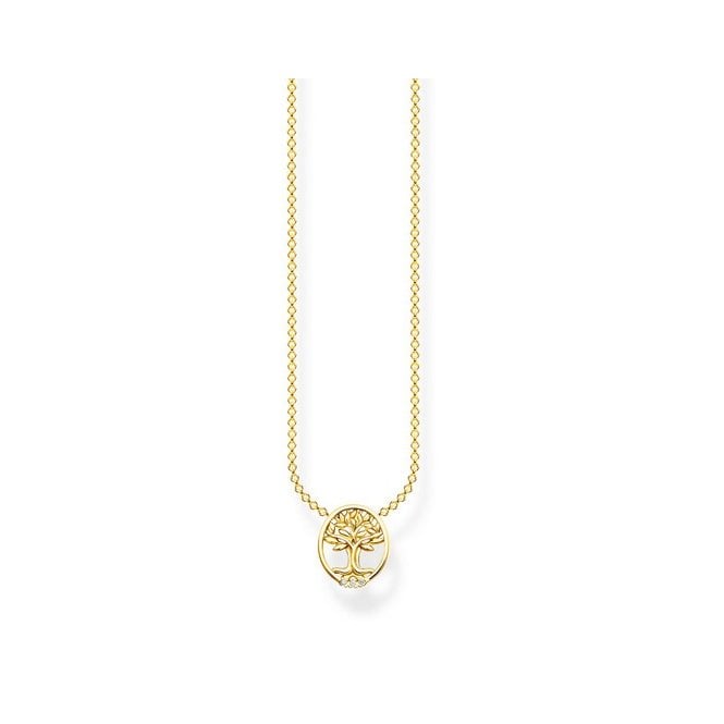 Thomas Sabo Tree Of Love Gold Plated KE2126-414-14-L45 