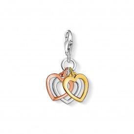 Triple Heart Charm 0959-431-12 