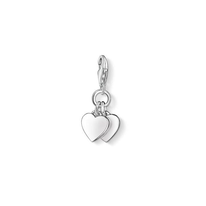Thomas Sabo Two Hearts Charm Silver 0836-001-12
