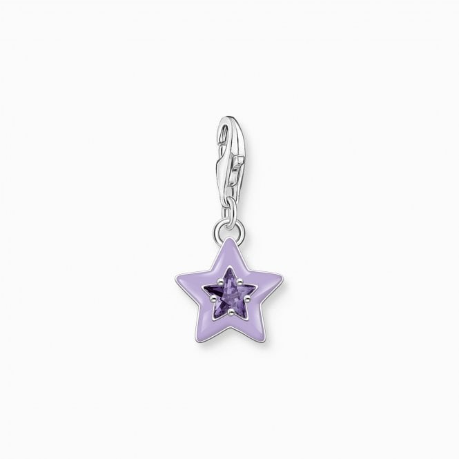 Thomas Sabo VIOLET & AMETHYST- COLOURED STAR 2039-041-13