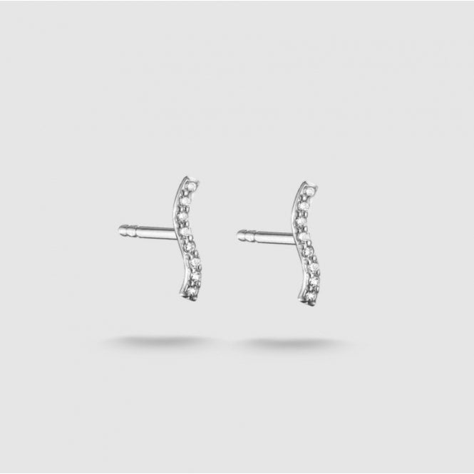 Thomas Sabo WAVE WCZ STUD EARRINGS H2366-051-14