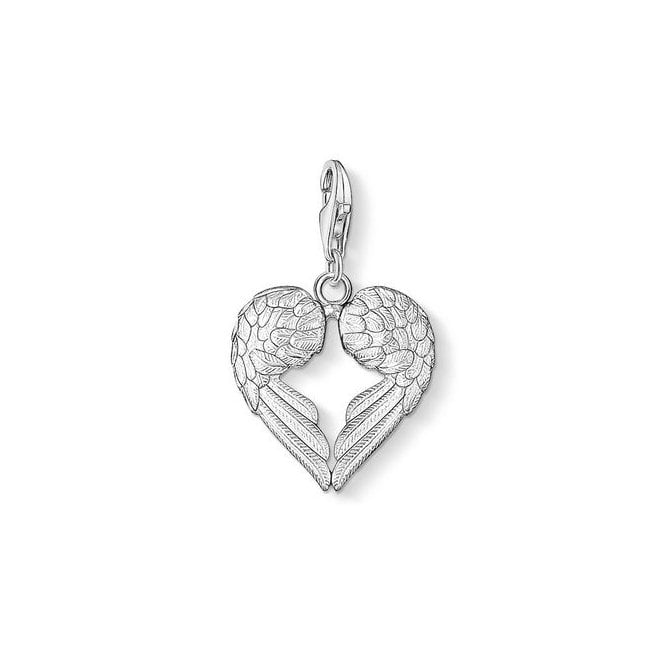 Thomas Sabo Winged Heart Charm 0613-001-12