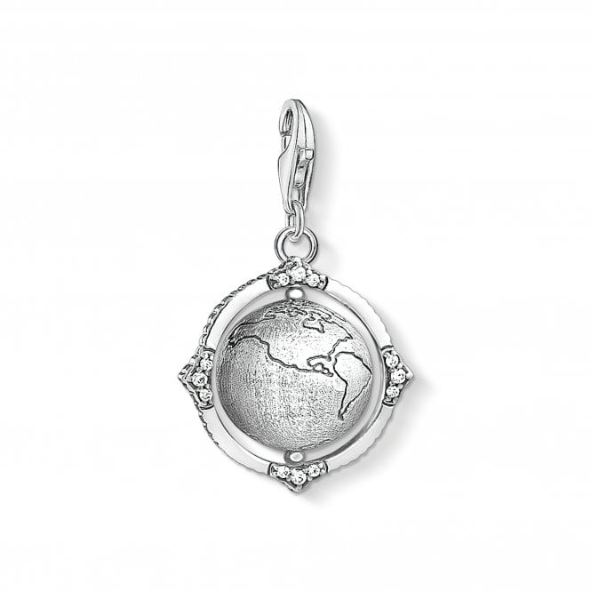 Thomas Sabo World Globe Silver Charm 1676-643-14 