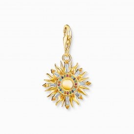 Yellow Gold Plate Sunshine Multi CZ 1935-488-7