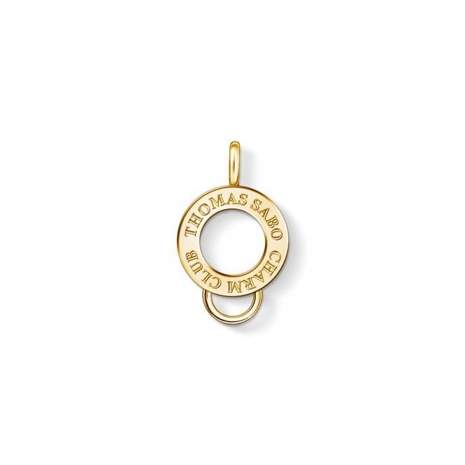 Thomas Sabo Yellow Gold Silver Charm Carrier X0247-413-39