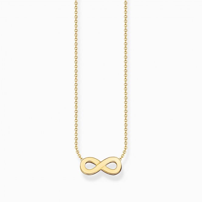 Thomas Sabo YGP Infinity Necklace KE2221-413-39-L45