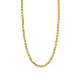 Curb Chain Necklace 34069SY 45 YGP 