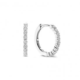 Medium Hoop Earrings 7958ZI WCZ