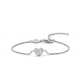 Pave Heart Bracelet 2885ZI