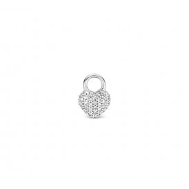Pendant Pave Hearts For Earrings 9182ZI