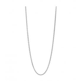SILVER ANCHOR LINK CHAIN NECKLACE 3830SI/42