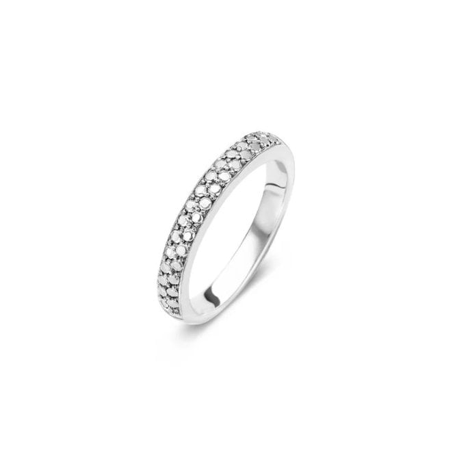 Ti Sento Silver Channelled Band Ring 1414SD/54